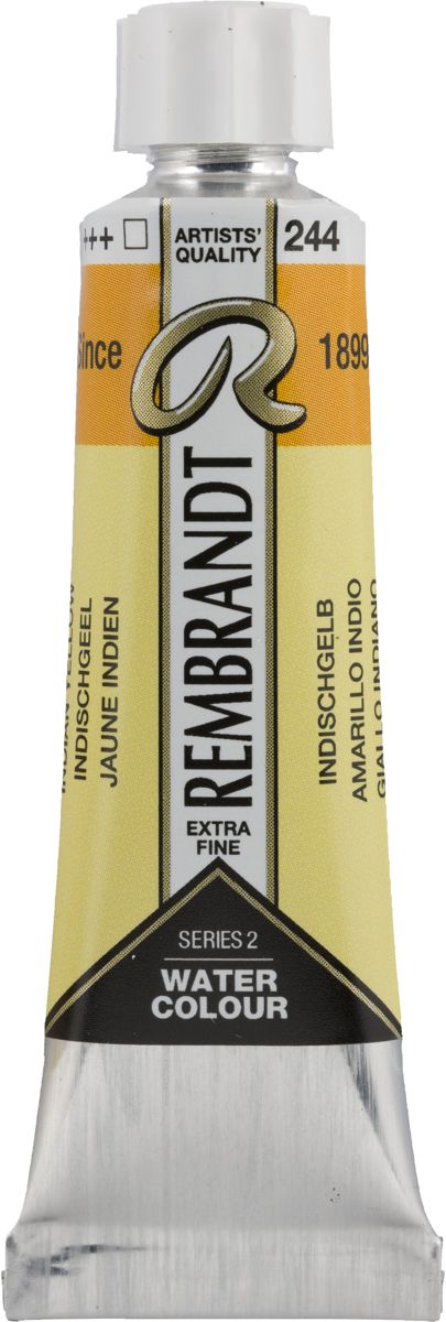 Rembrandt Water Colour Tube 10ml | Indian Yellow (244)